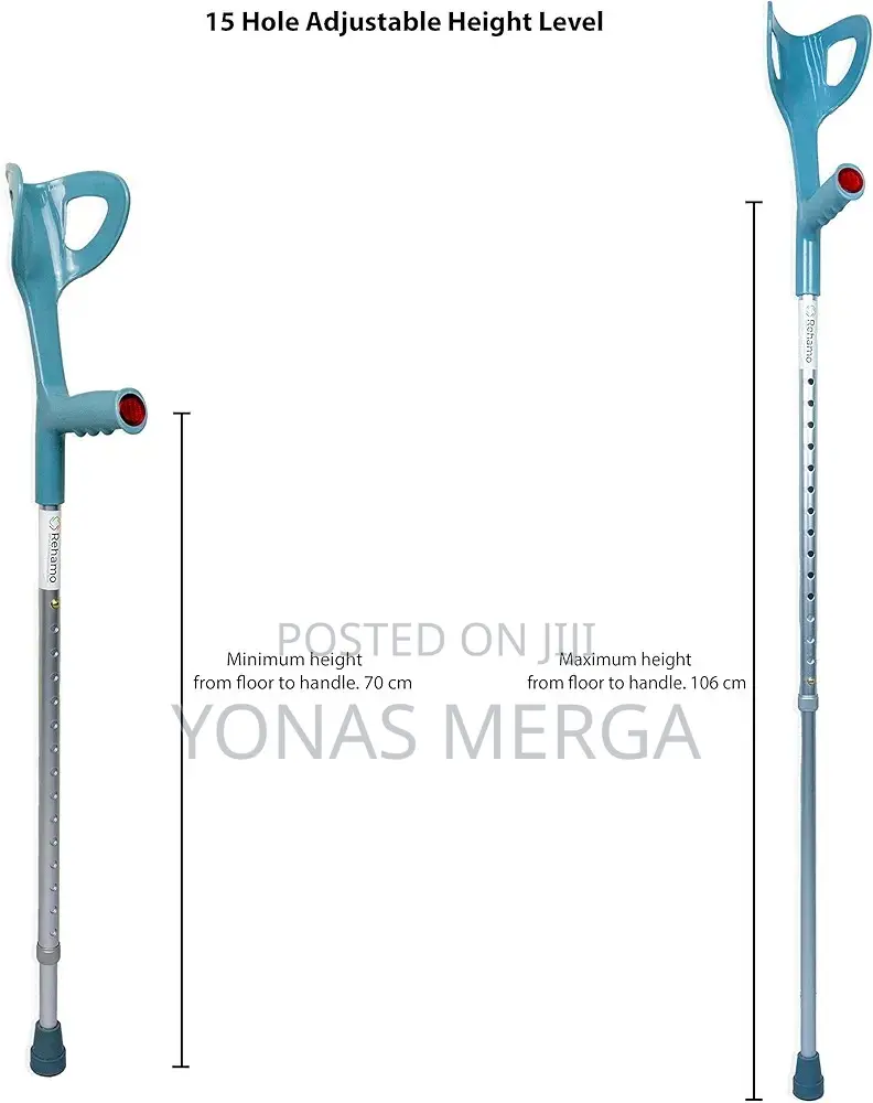 Aluminium Forearm/Elbow Crutches (2pices)፵斷kranchπ剩cranch