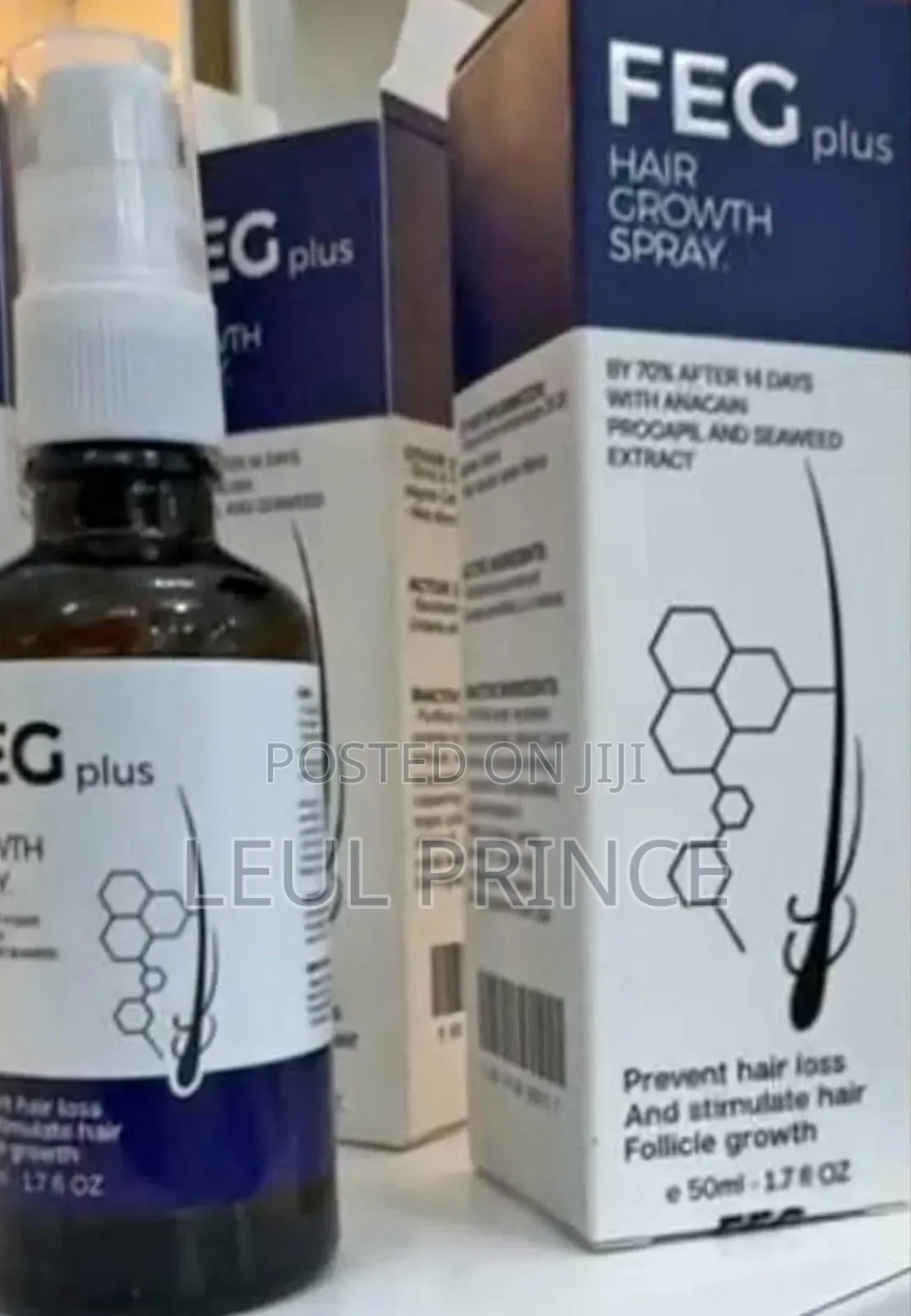 Feg Plus Hair Growth Oil