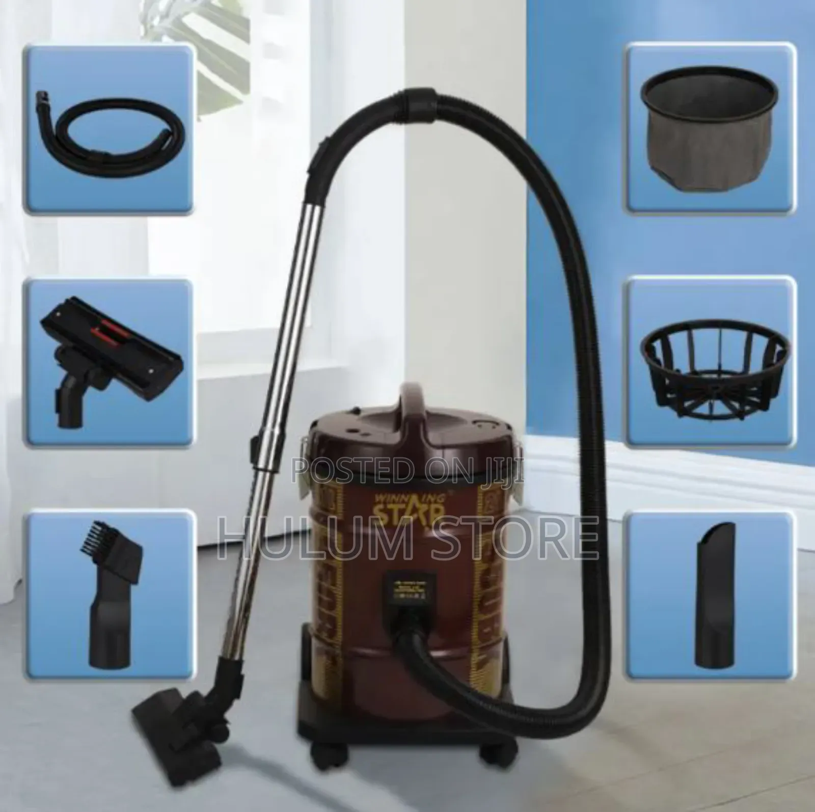 Vacuum Cleaner Winning Star 21 Liter 1800 Watts Dry