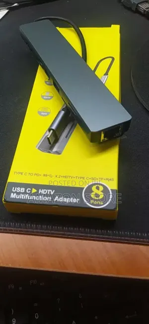 Type C to HDTV Convertor 8 in One Multi Convertor USB Hub
