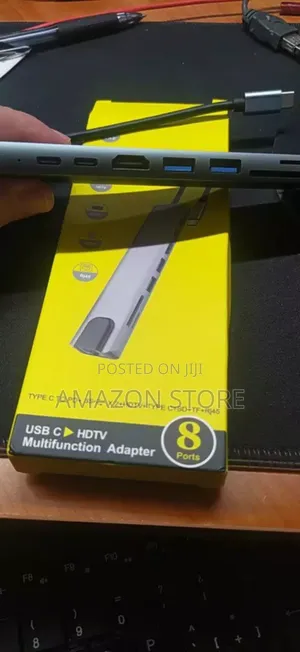 Type C to HDTV Convertor 8 in One Multi Convertor USB Hub