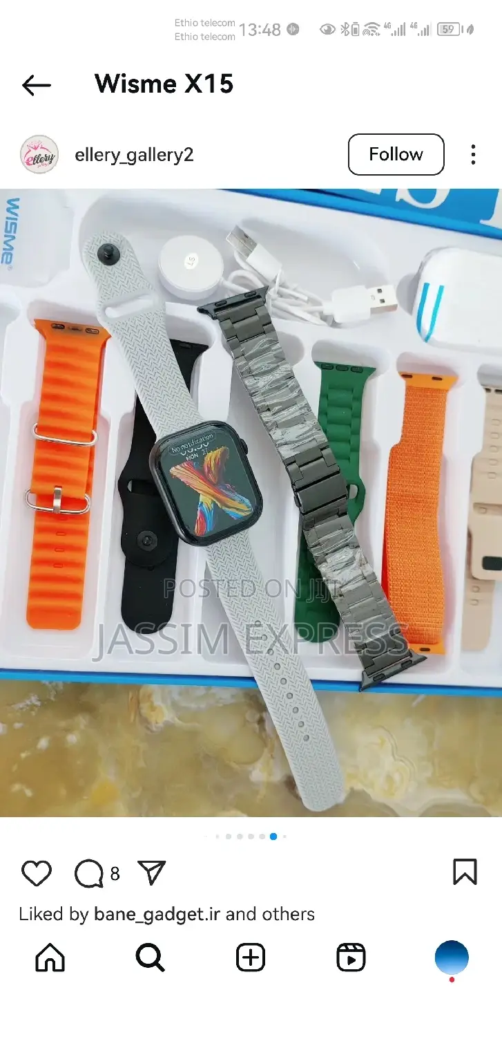 Original Series 10 Smart Watch + Airpods With Seven Straps