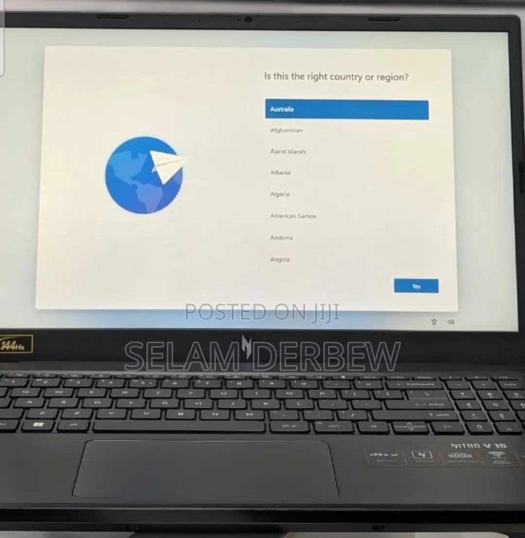 New Laptop Acer Nitro 17 16GB Intel Core I7 SSD 512GB