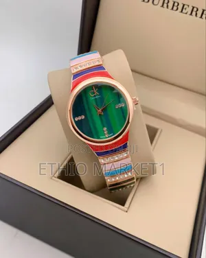 Calvin Klein Ladies Ceramic Mixed Watch