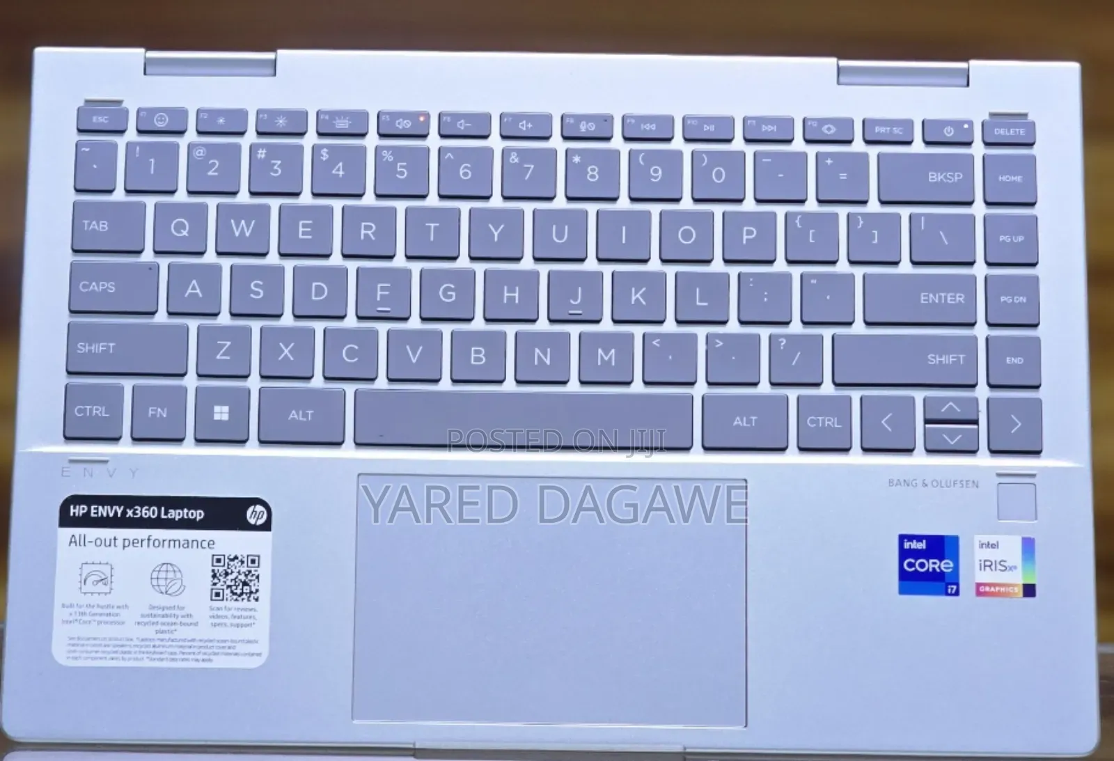 New Laptop HP Envy X360 16GB Intel Core I7 SSD 512GB