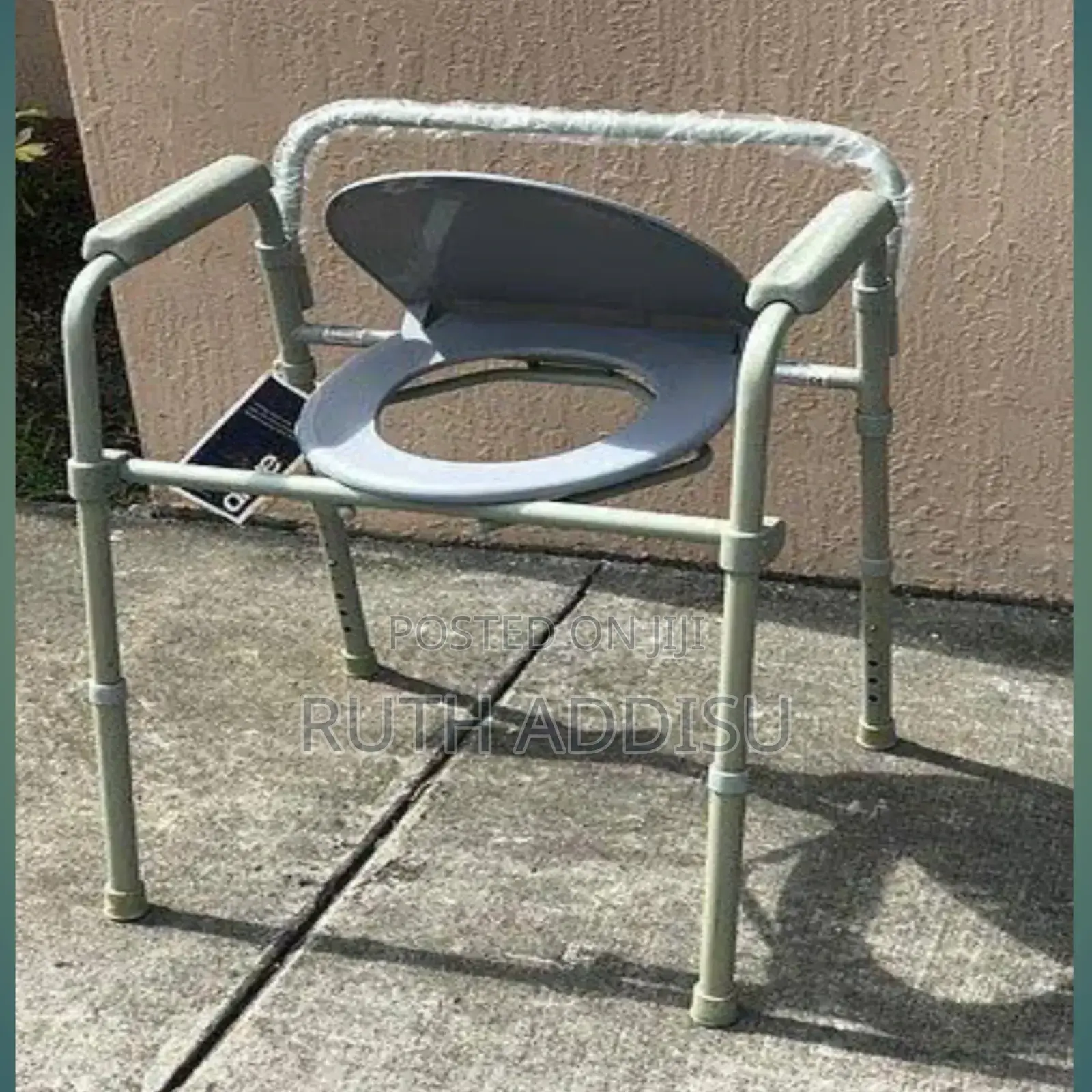 Commode Medical Chair for Elderly and Injured Stainless Popo