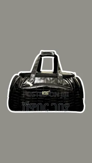 Mont Blanc Croco Duffle Bag