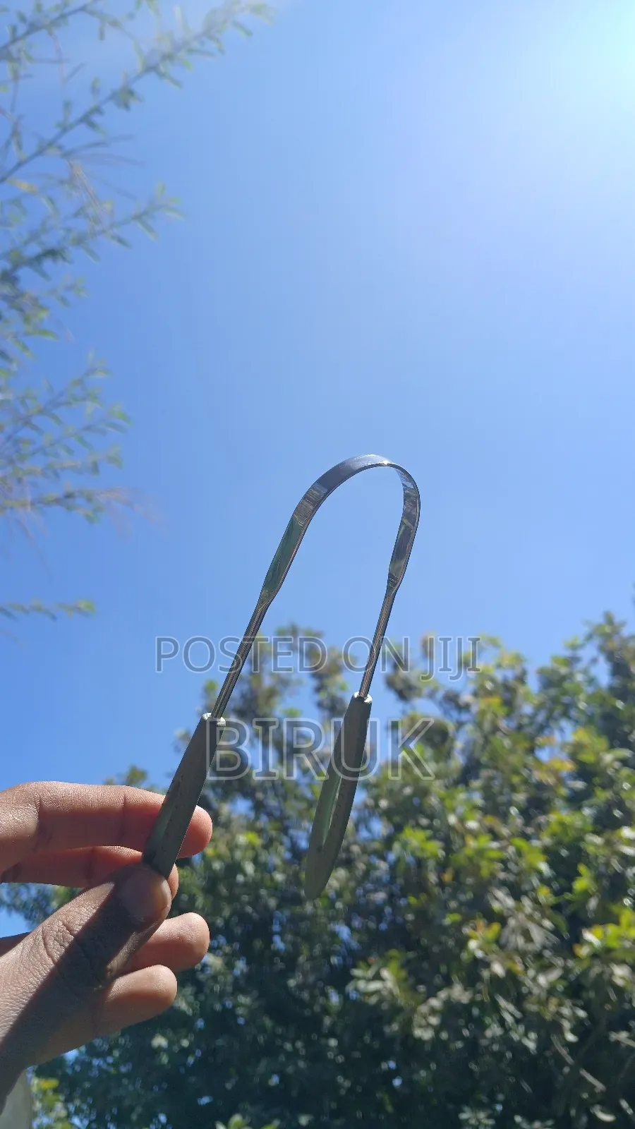 የአፍዎን ጠረን ለማስወገድ (Tongue Scrapper)