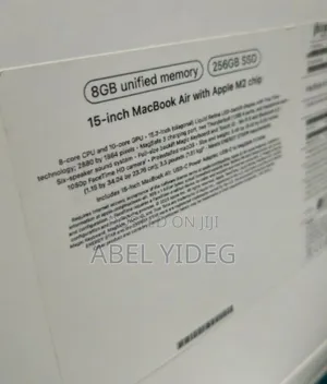 New Laptop Apple MacBook Air 8GB SSD 256GB