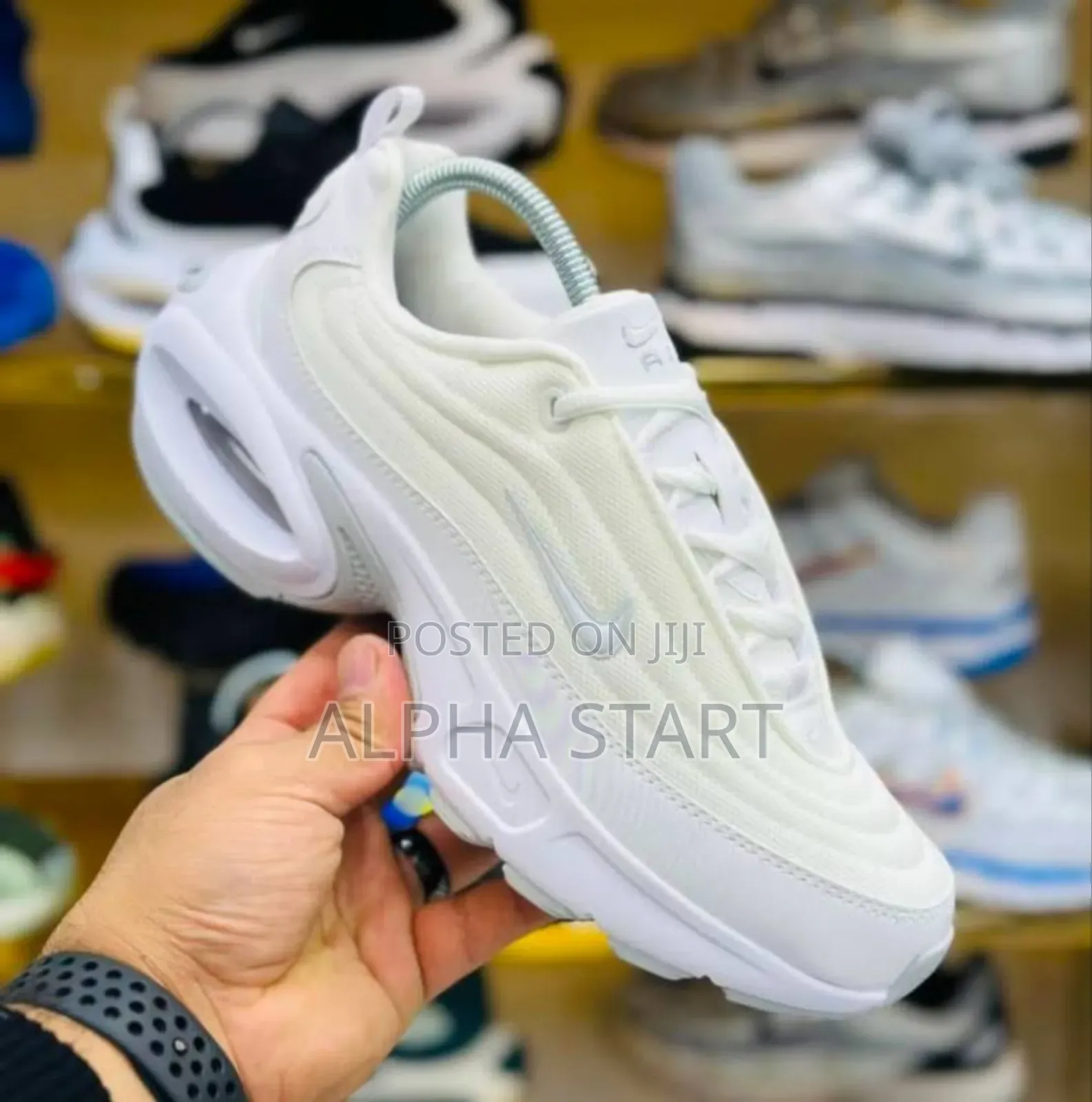  Nike Air Max Portal “Triple White” Shoes
