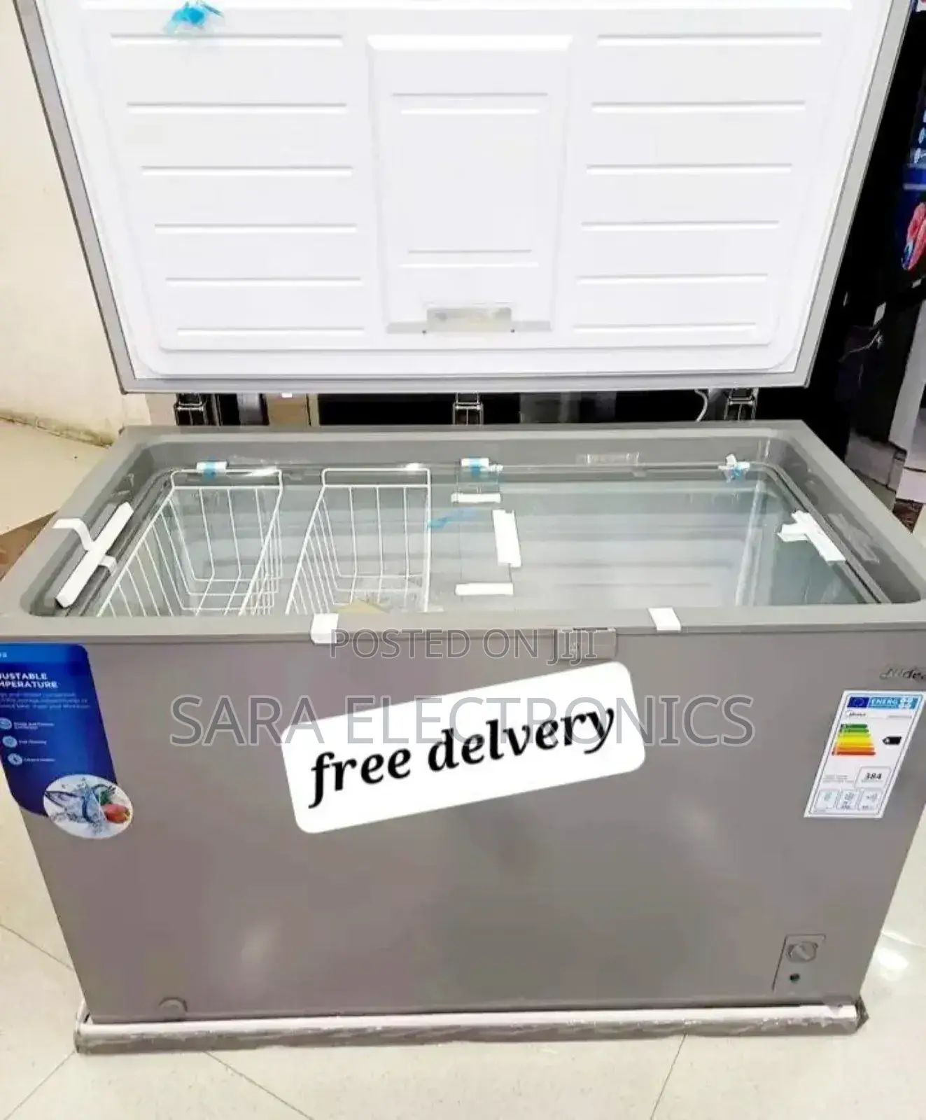 Media 350l Chest Freezer