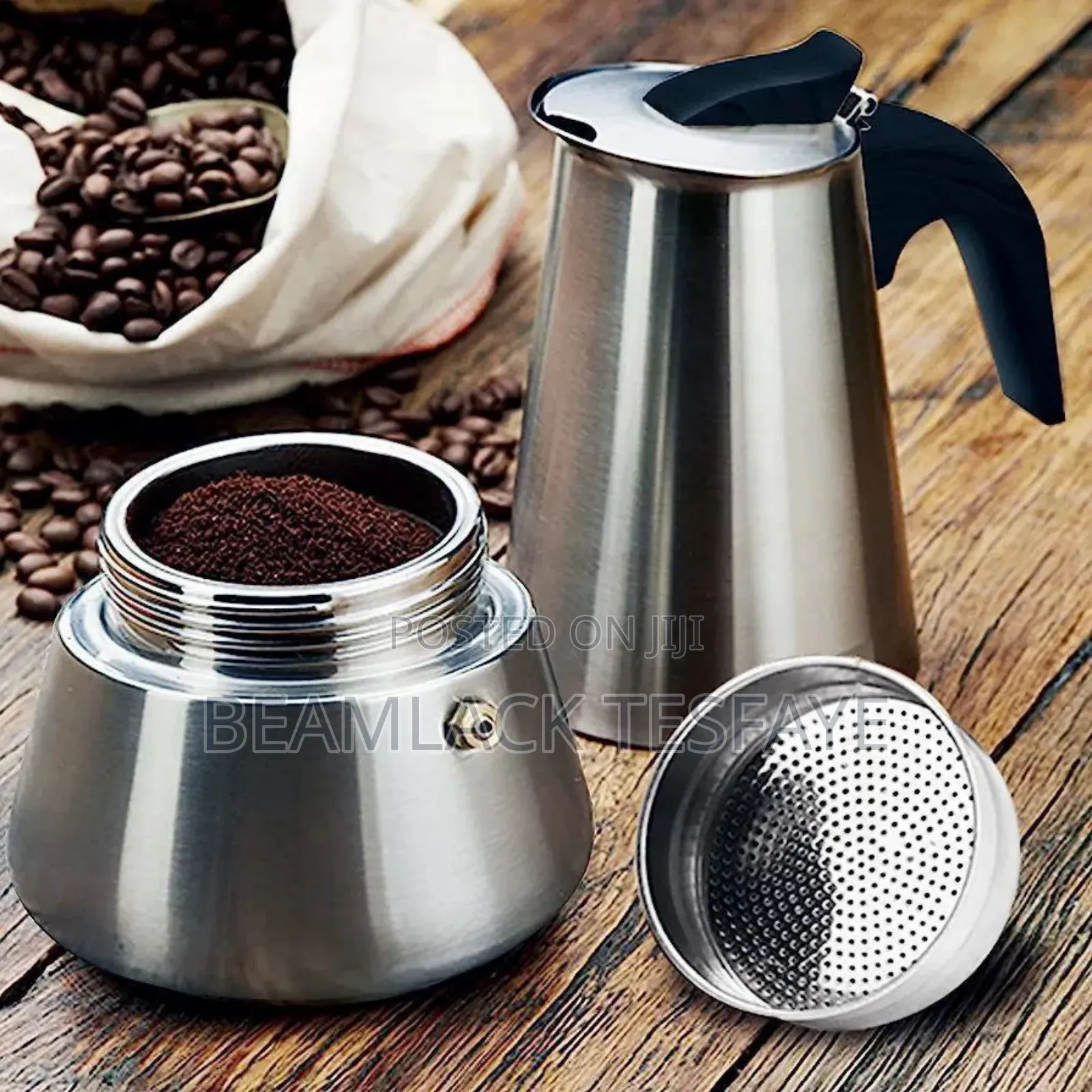Stainless Steel Espresso Maker High-Quality