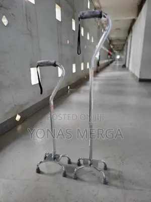 Cane፯凹medical Quad Cane Heavy Duty Small Base 500# Capacity