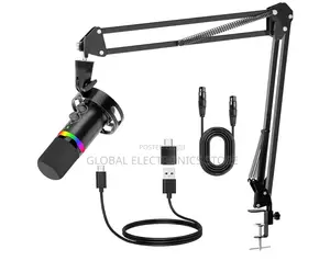 Extreme Noise Reduction Cardiod Condenser Mic(Usb Xlr)