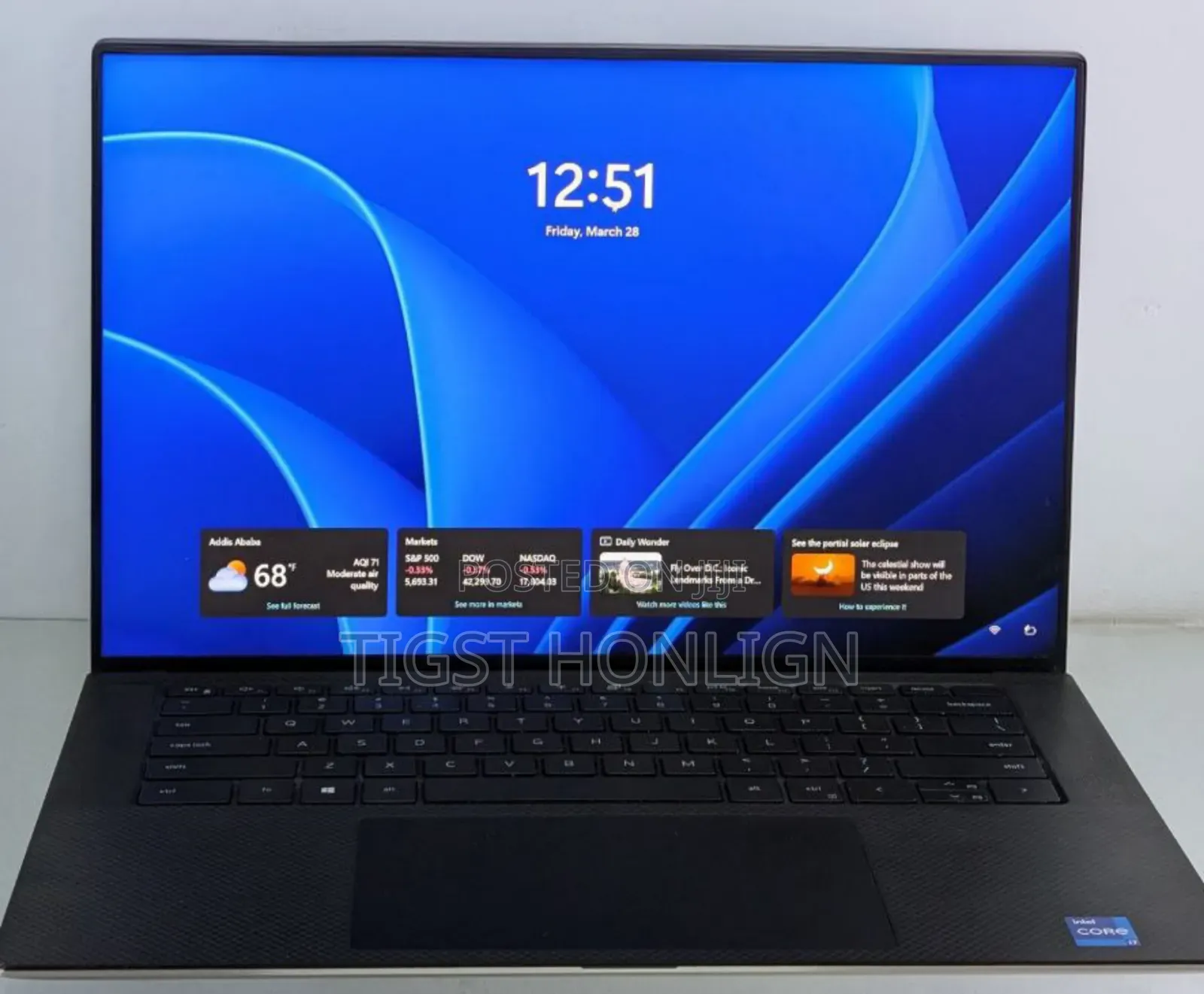 New Laptop Dell XPS 15 16GB Intel Core I7 SSD 512GB