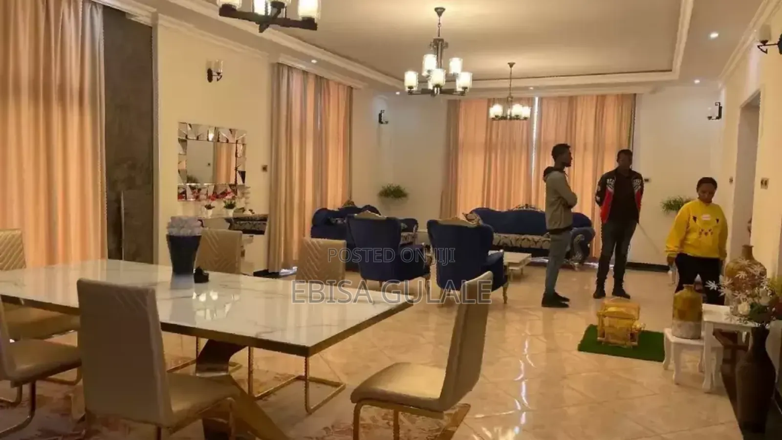 Furnished 6bdrm Apartment in Kafalo, Yeka for sale