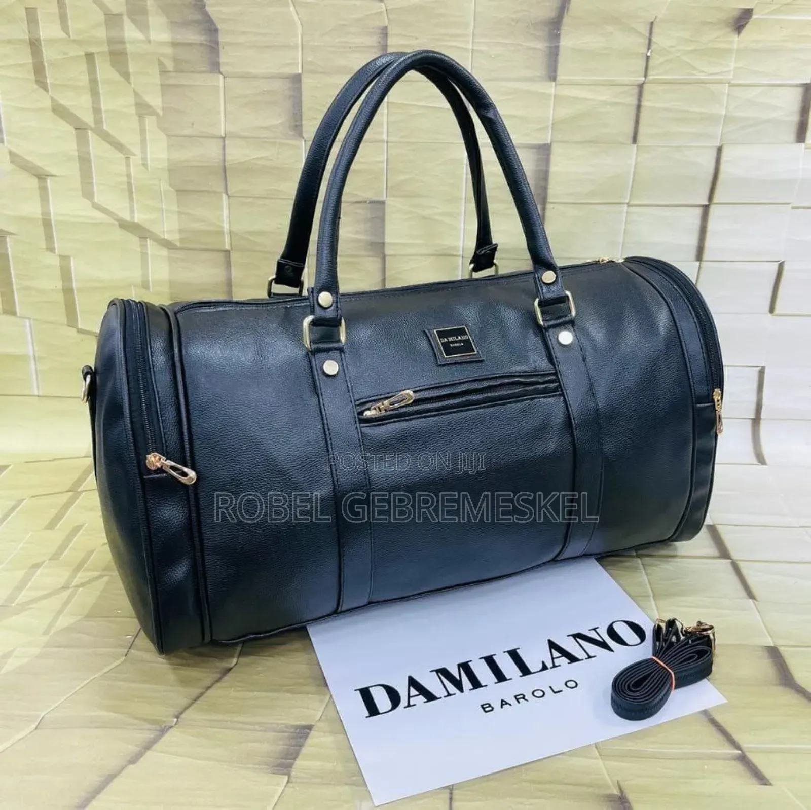 Da Milano Duffle Bag, Gym Bag