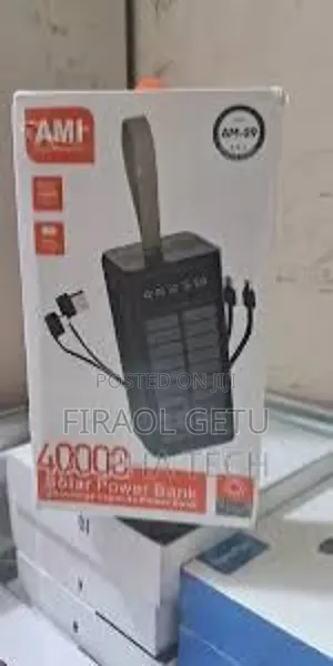 40,000mah Solar Power Bank