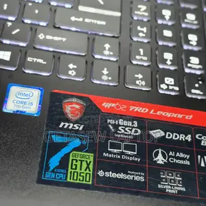Laptop MSI 8GB Intel Core I5 SSD 1T