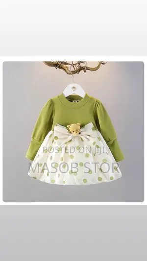 Toddler Girls Fancy Mesh Spliced Dress Size: