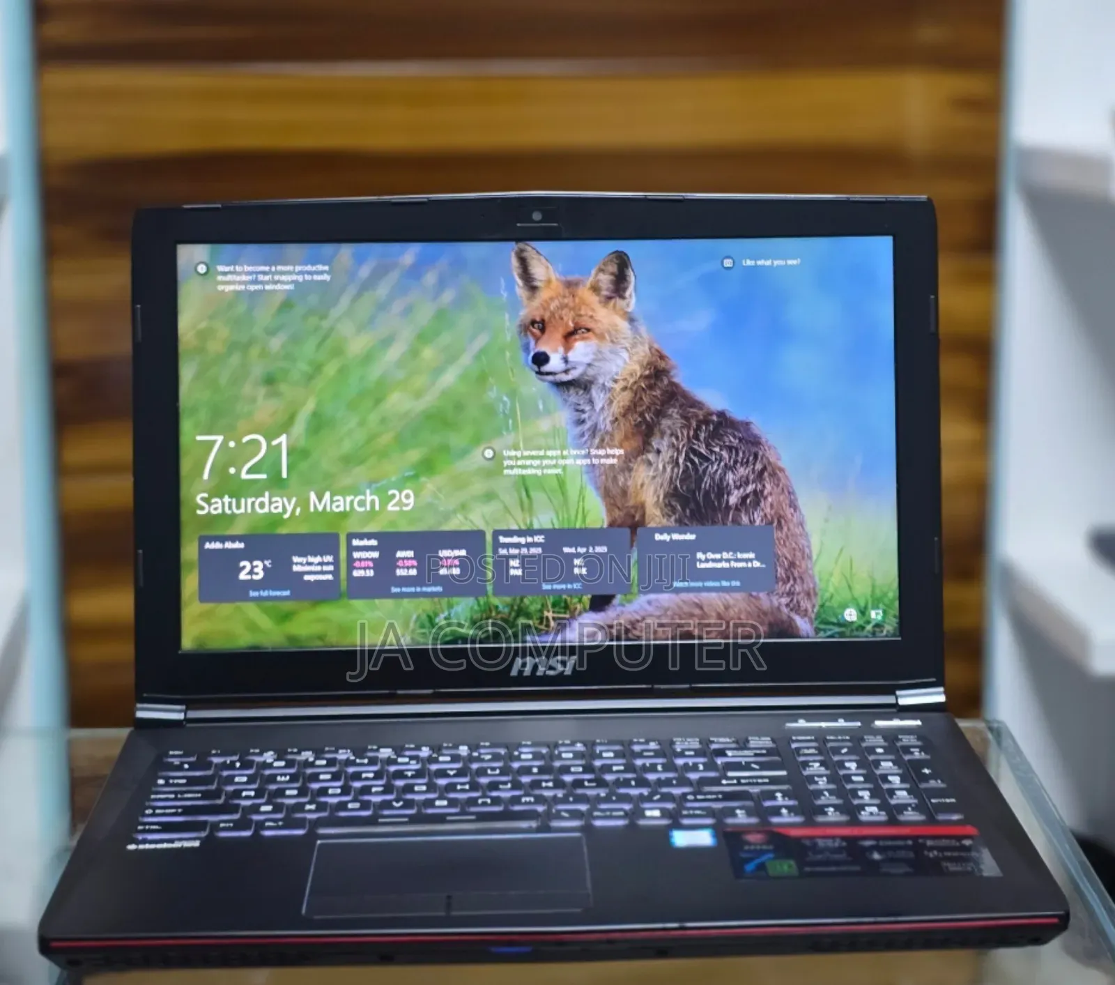 New Laptop MSI GF63 8GB Intel Core I5 HDD 1T