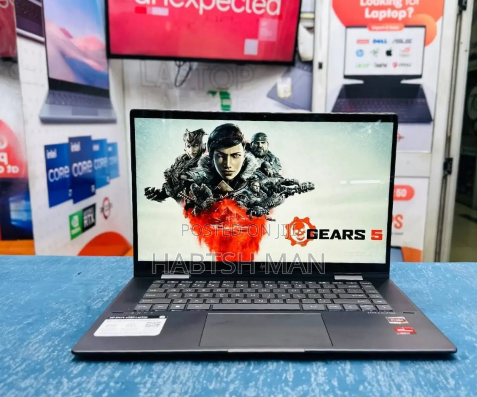 New Laptop HP Envy X360 16GB AMD Ryzen 7 SSD 512GB