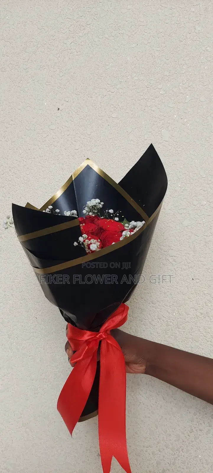 Red Natural Flower አበባ