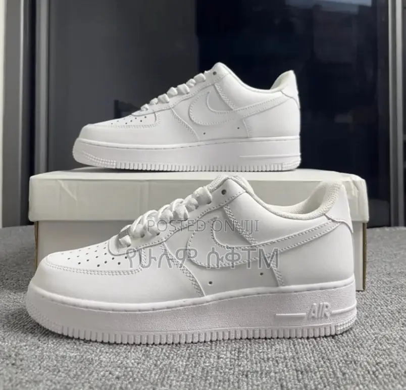 Original Nike Air Force 1 Low ‘07 ‘Triple White’ Shoes