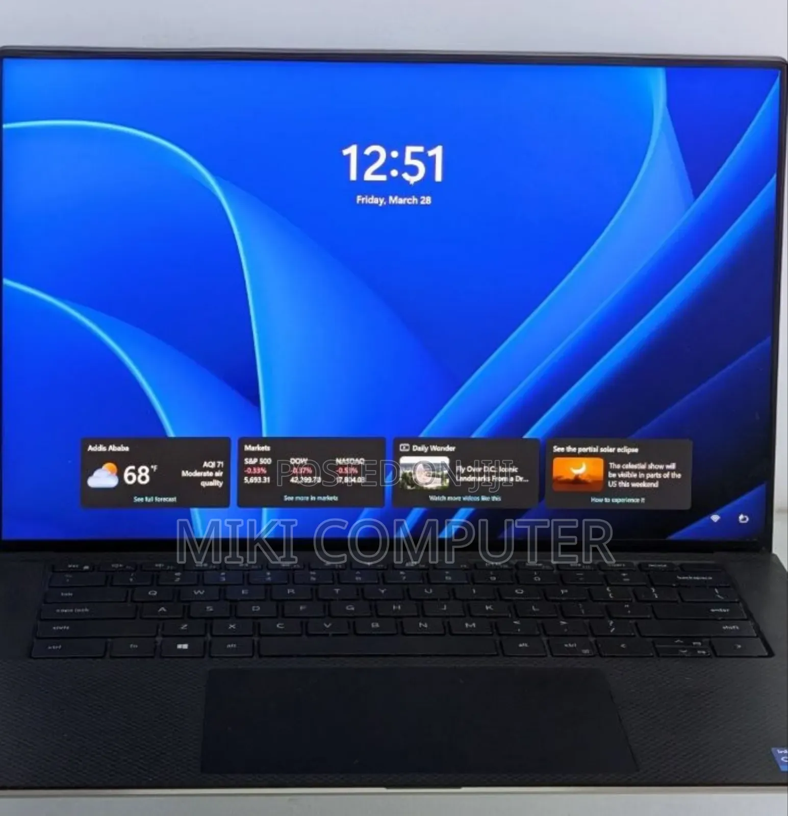 New Laptop Dell XPS 15 16GB Intel Core I7 SSD 512GB