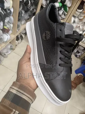 Timberland High Flat Smooth Shoes for Man's