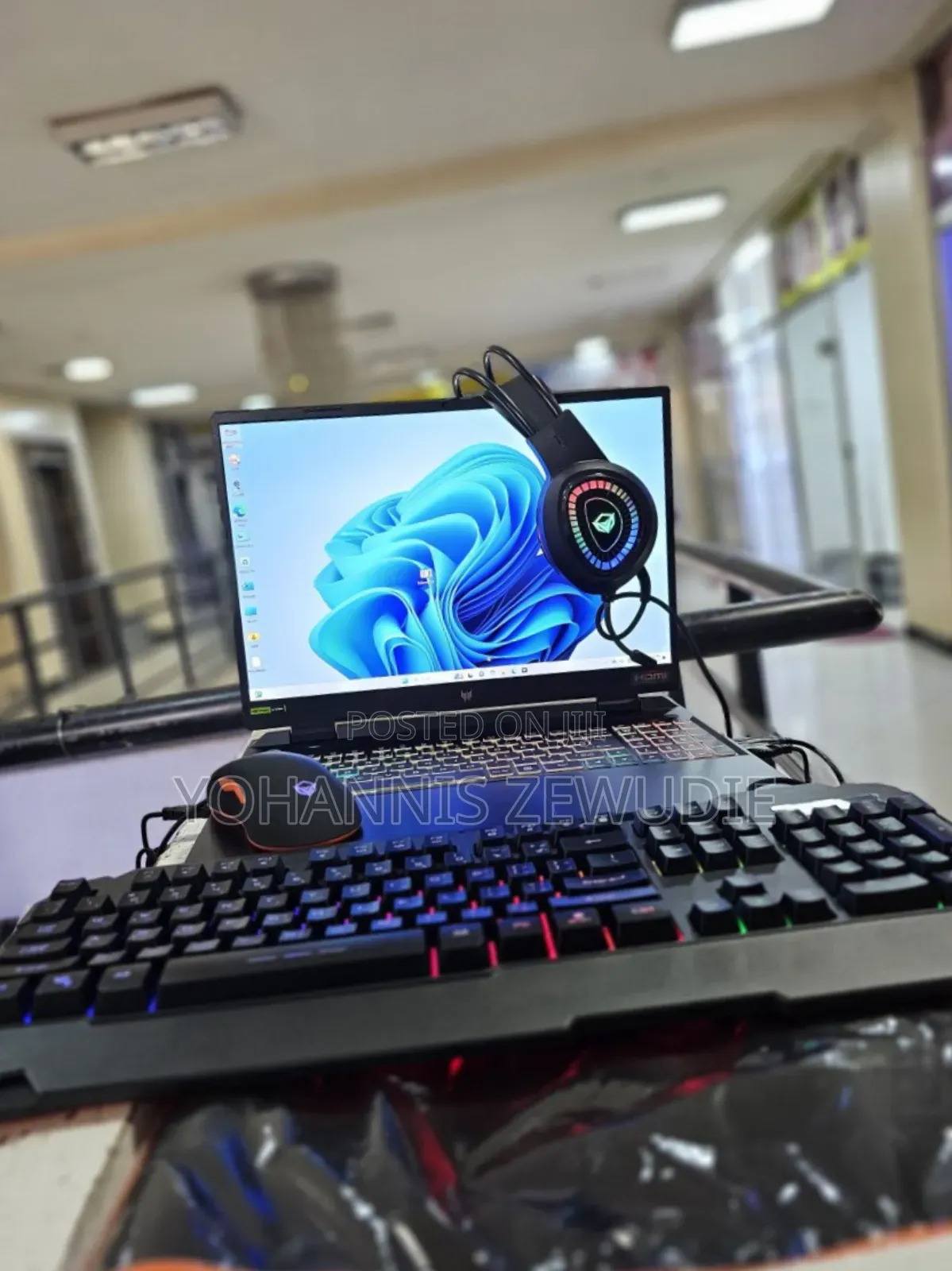 New Laptop Acer Predator Helios 300 16GB Intel Core I9 SSD 1T