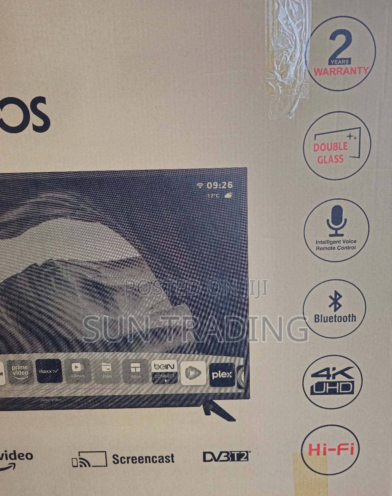Mewe 55" Uhd Television by Whaleos