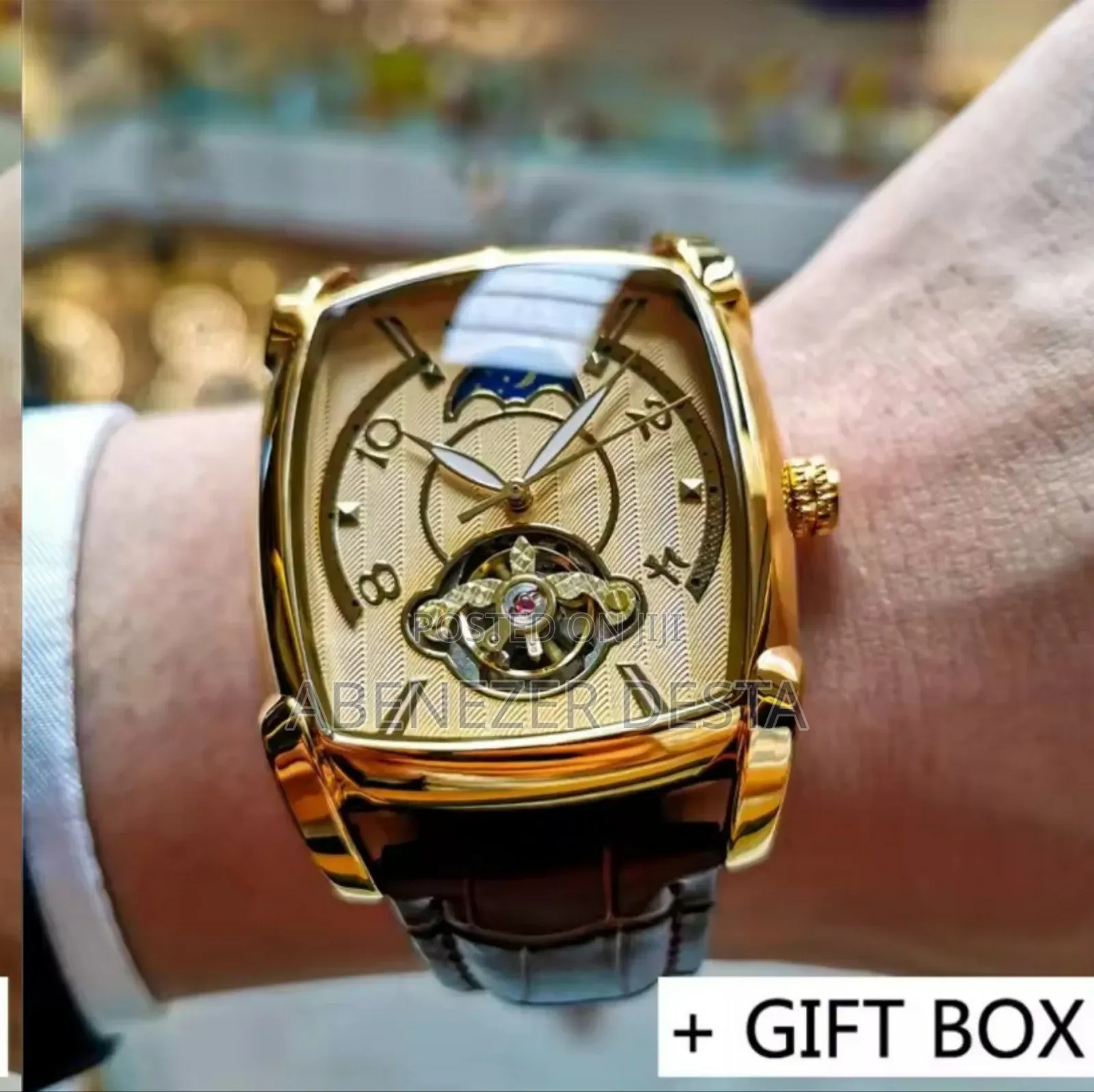 Waterproof Fashion Hollow Men's Sport Watch
