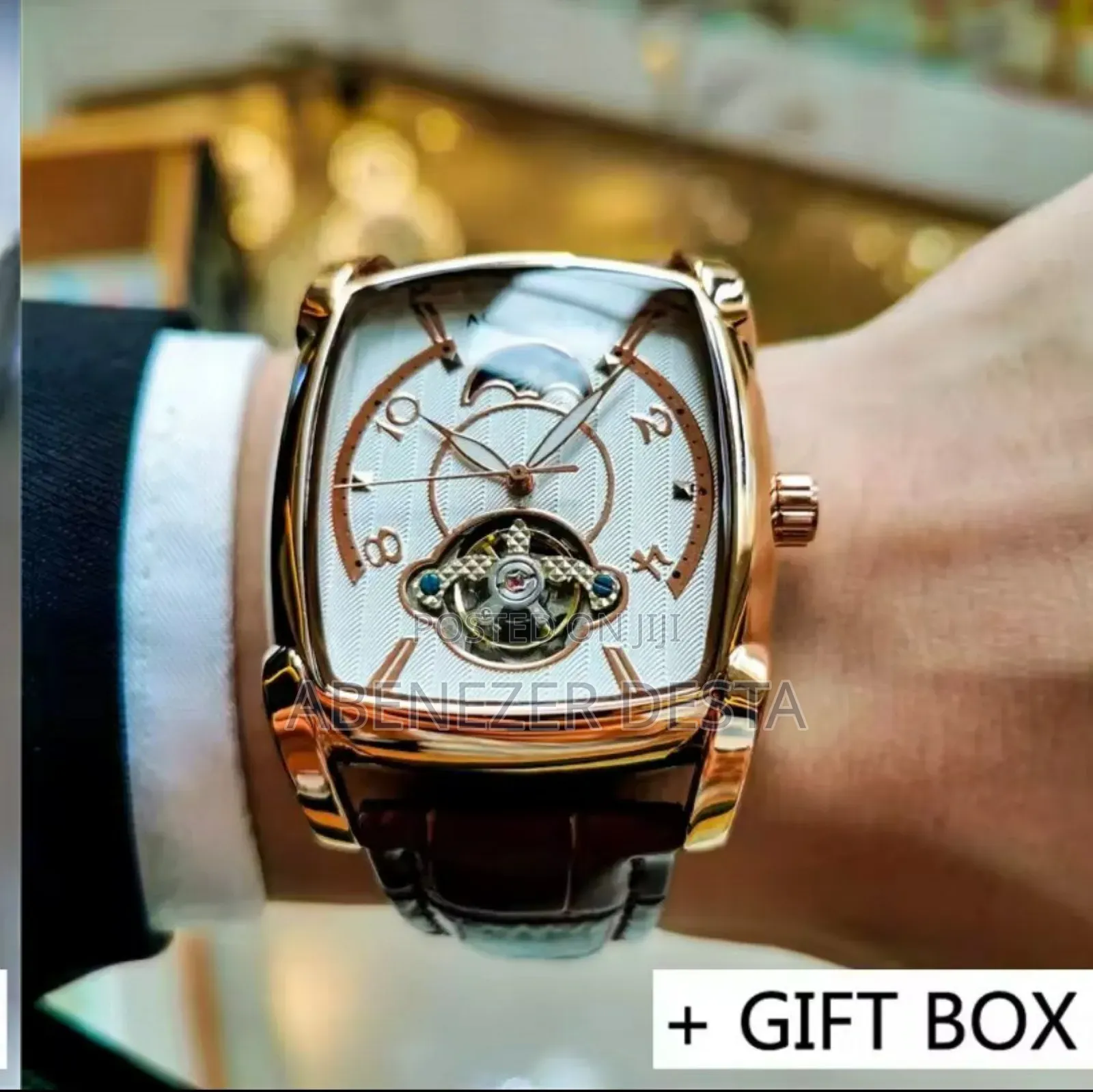 Waterproof Fashion Hollow Men's Sport Watch