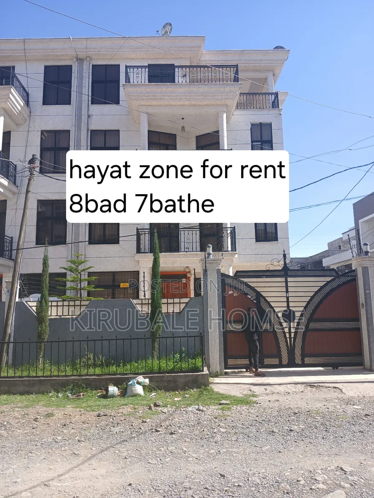 7bdrm Villa in Bole for rent