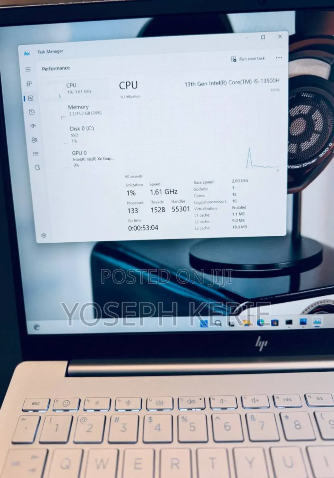New Laptop HP Pavilion 15 16GB Intel Core i5 SSD 1T