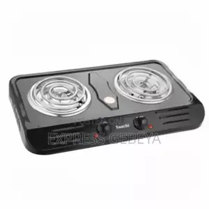 Saachi Hot Plate Stove ሳቺ ባለሁለት ምድጃ ስቶቭ