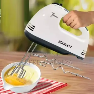 Scarlett Hand Mixer የእንቁላልና ሊጥ መምቻ