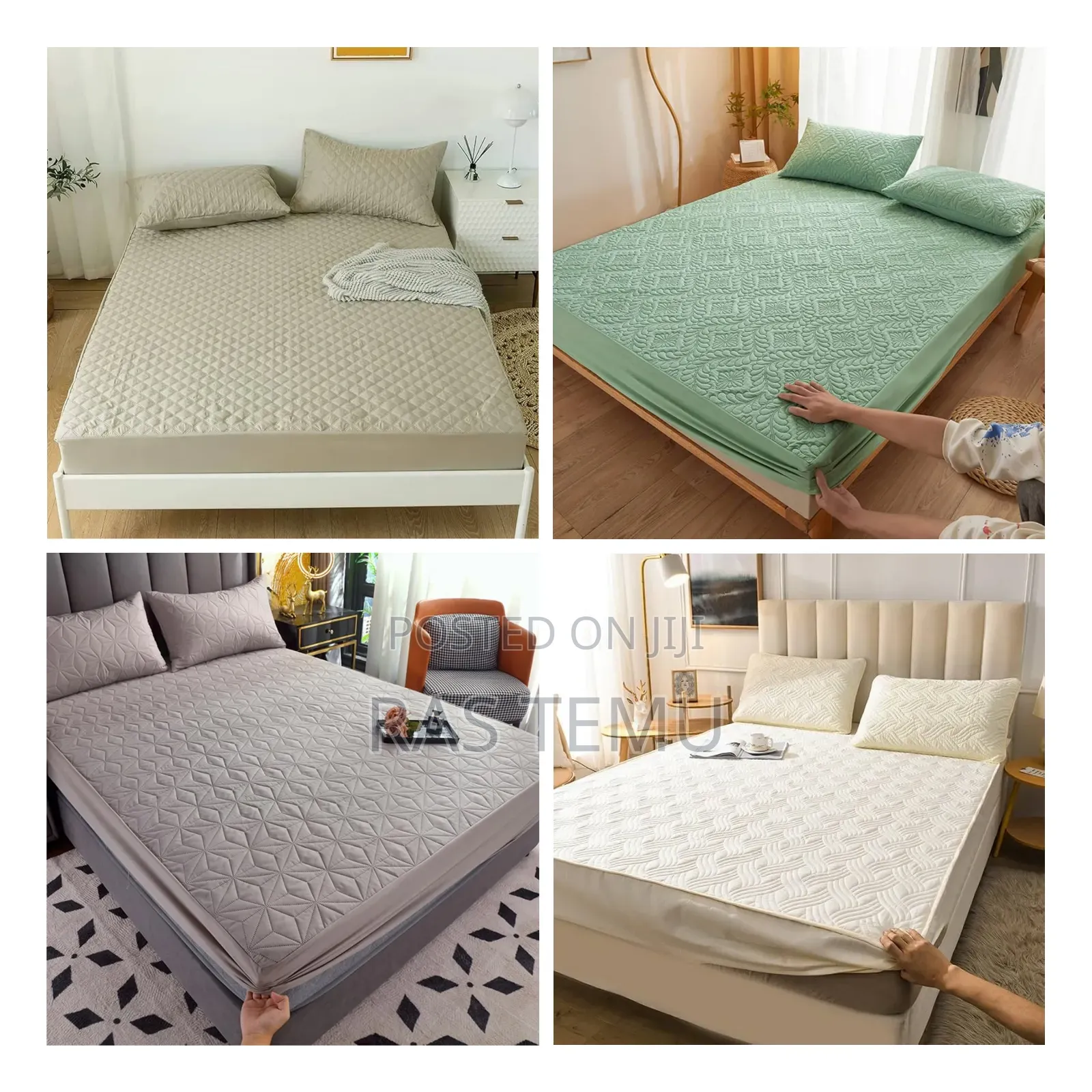እርጥበት የማያስገባ የፍራሽ ልብስ Bed Cover