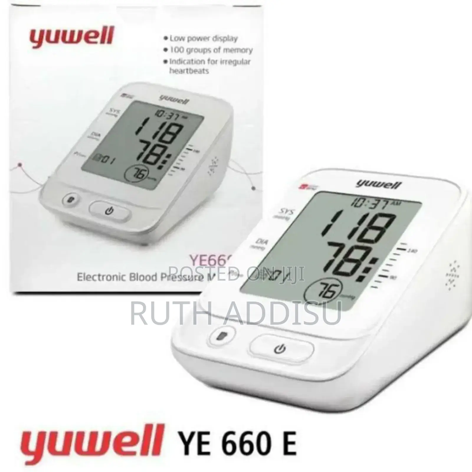 Yuwell Blood Pressuer Monitor32digital Blood Pressure Monitr