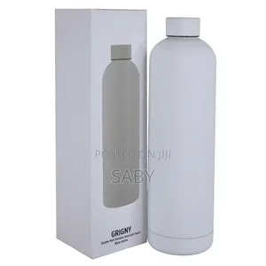 Double Wall Stainless Steel Soft Touch Water Bottle