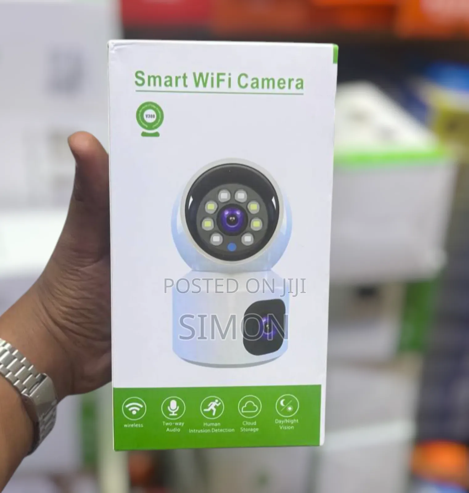 Smart Wifi Dual Lens Indoor Simcard Camera