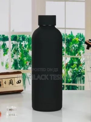 Double Wall Stainless Steel Soft Touch Water Bottle