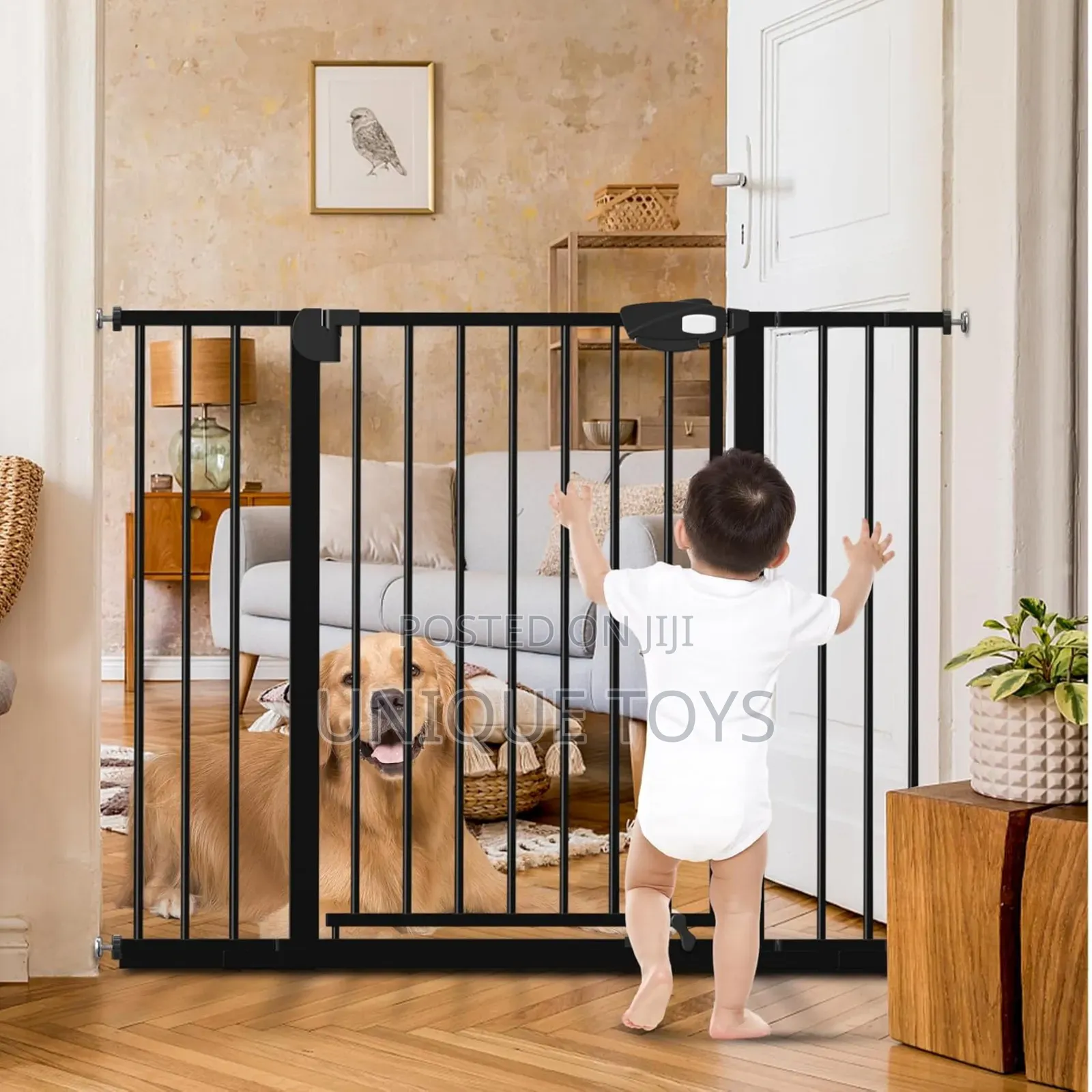 Baby Safety Gate for Stairs Gateways (83×78 Cm)