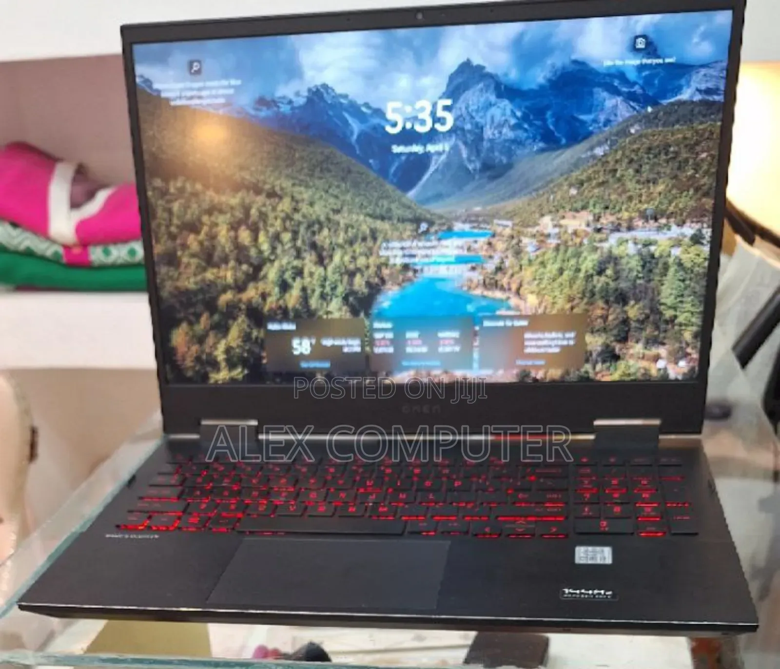 New Laptop HP Omen 15 16GB Intel Core I7 SSD 512GB