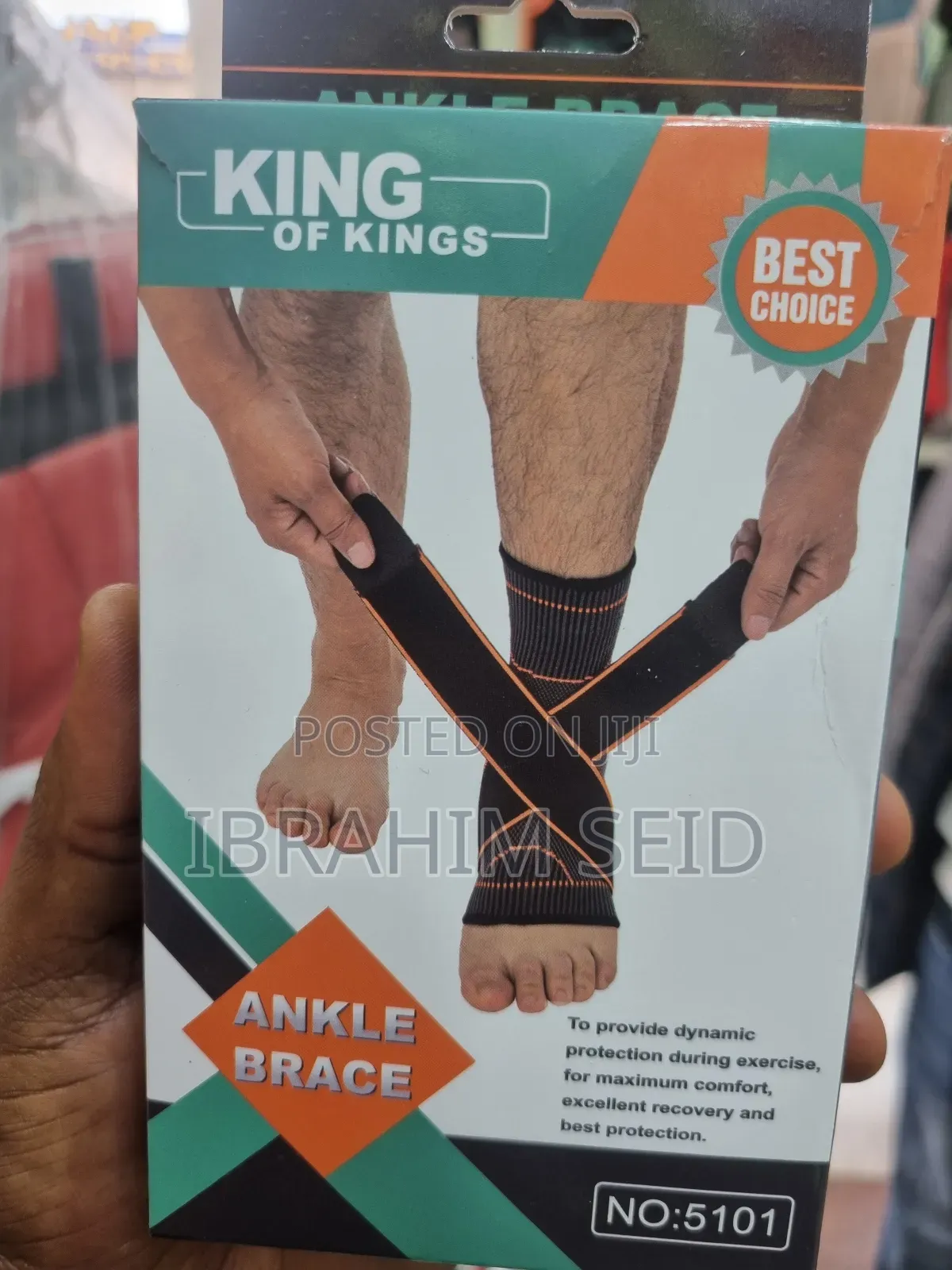 Ankle Brace, Designed for Dynamic Protection