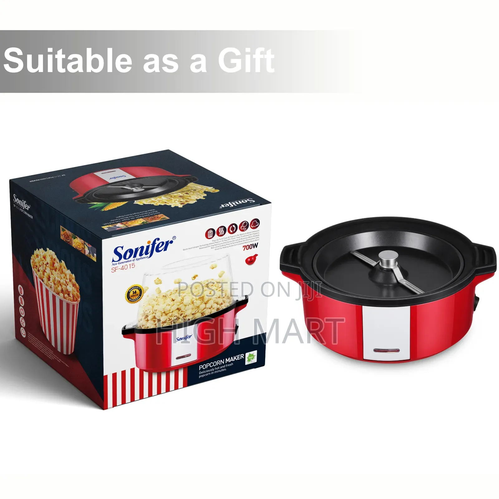 Sonifer Electric Popcorn Maker