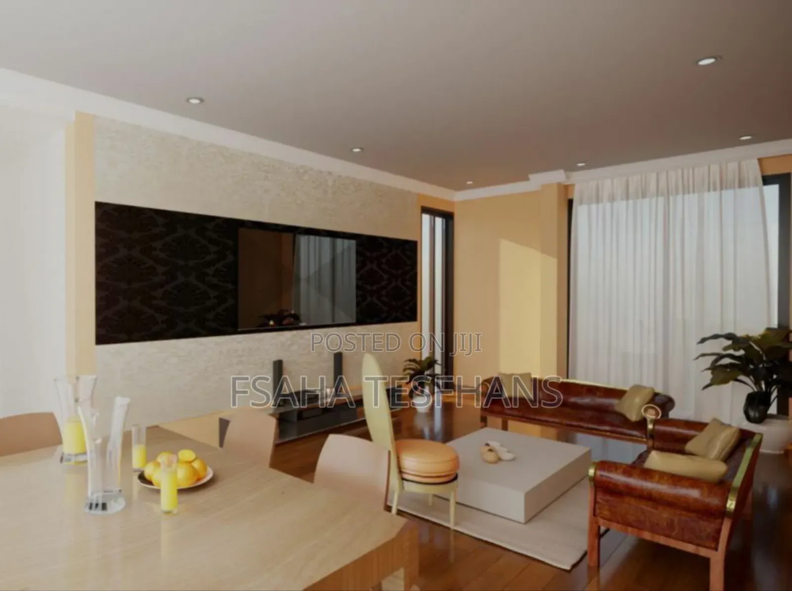 Furnished 2bdrm Apartment in Guest House, Yeka for rent