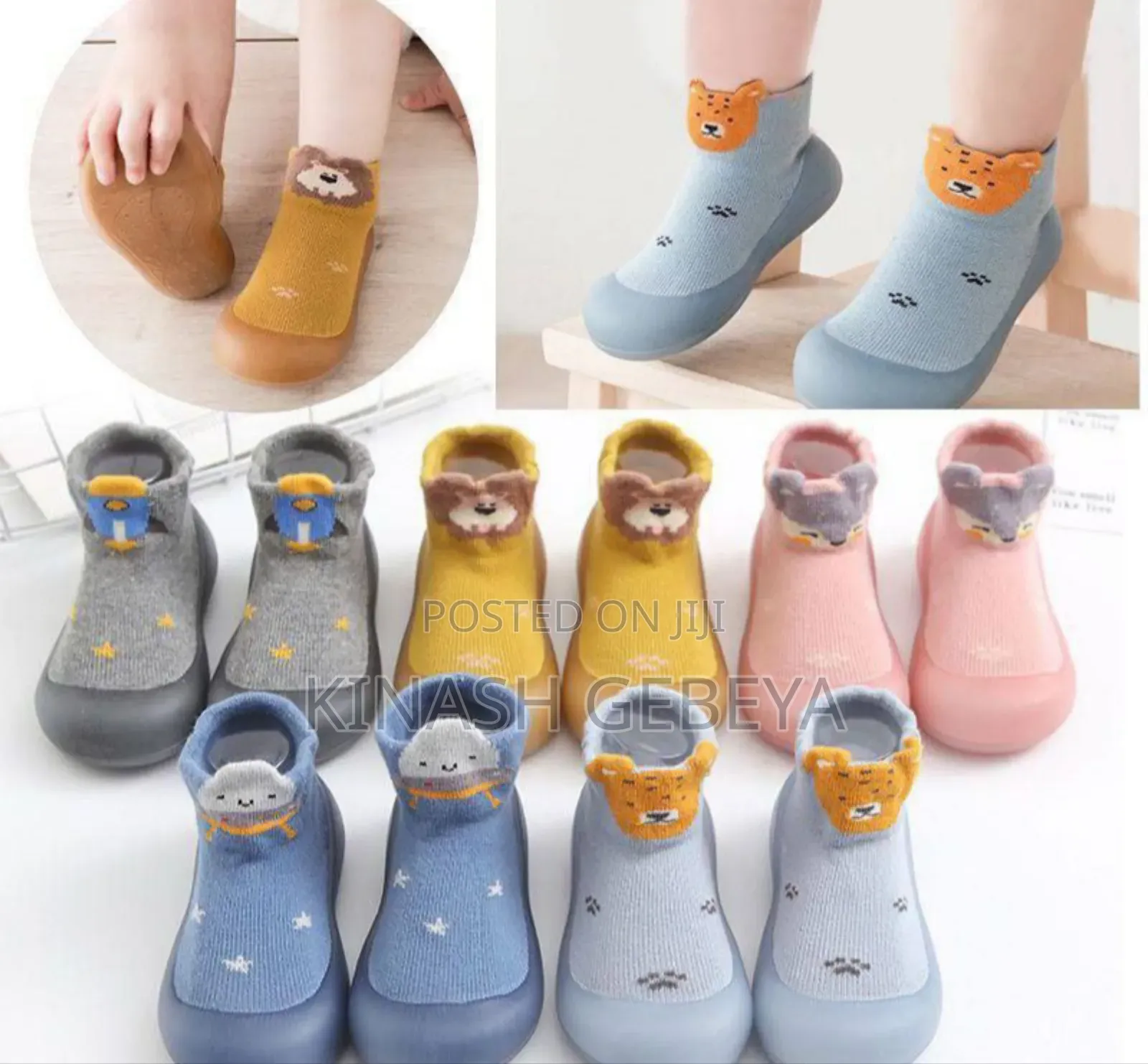 Original Anti Slip Baby Shoe(የማያንሸራትት)