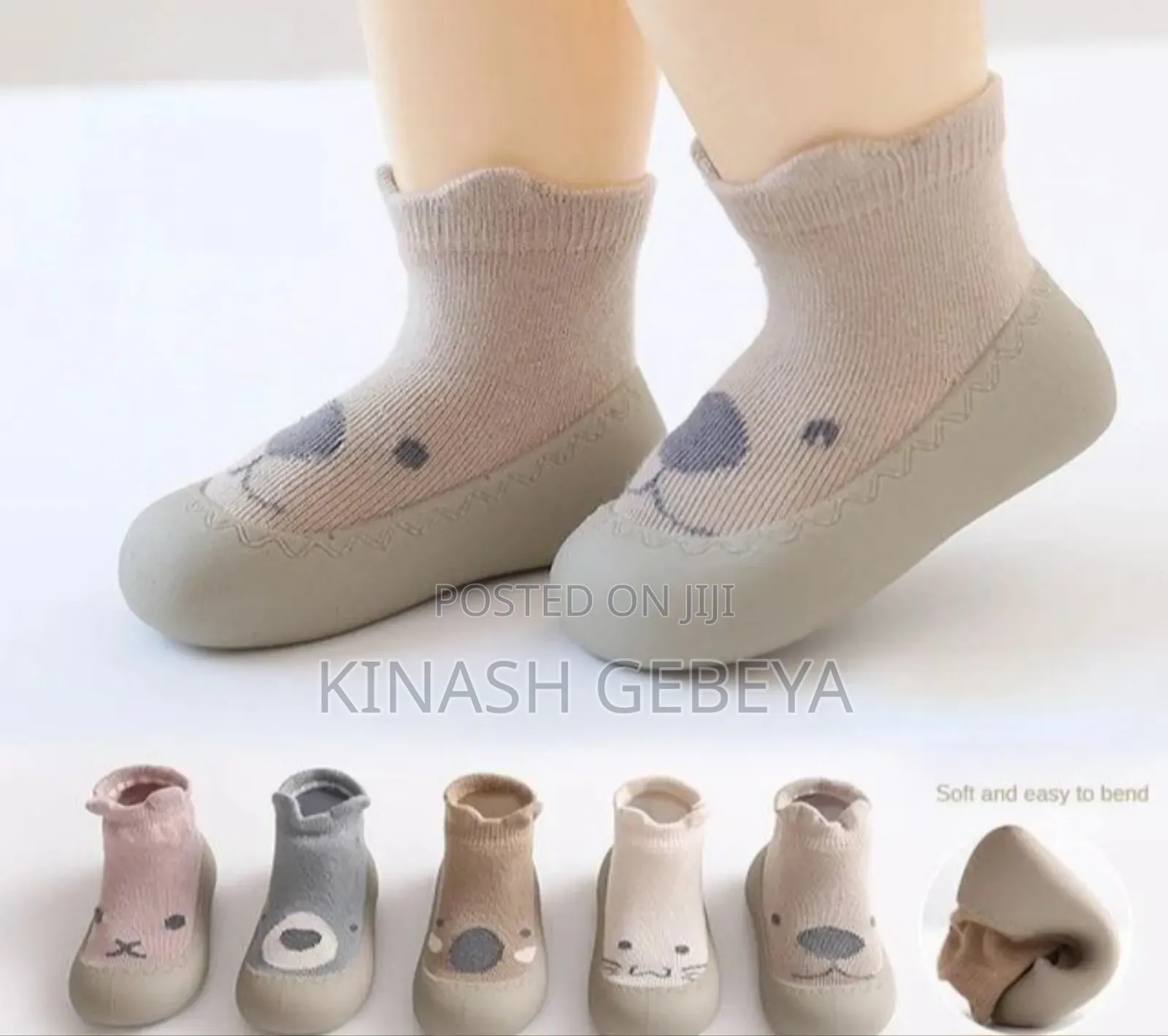 Original Anti Slip Baby Shoe(የማያንሸራትት)